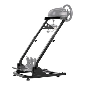 image:imageVEVOR Racing Wheel Stand HeavyDuty Simulator Cockpit Steering Wheel Stand Fit Logitech G25 G27 G29 G920 G923 Thrustmaster T300RS TX F458 T500RS T3PAPRO F1GT and CSR Pedals189 x 303 x 75