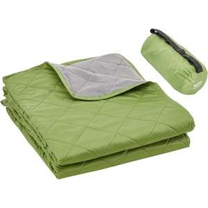 image:imageVEVOR Wool Camping Blanket Large Warm Stadium Blanket Flame Retardant Great for Outdoors Picnics Hiking Sports Events Travel Car amp Bushcraft Survival Kits 64 x 88 Striped Throw BlanketBicolor
