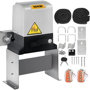 image:imageVevor Automatic Sliding Gate Opener 1400LBS with 2 Remote Controls Gate Operator Hardware Kit for Security Move Speed 43ft Per Min Electric Rolling Driveway Slide Gate MotorSilver