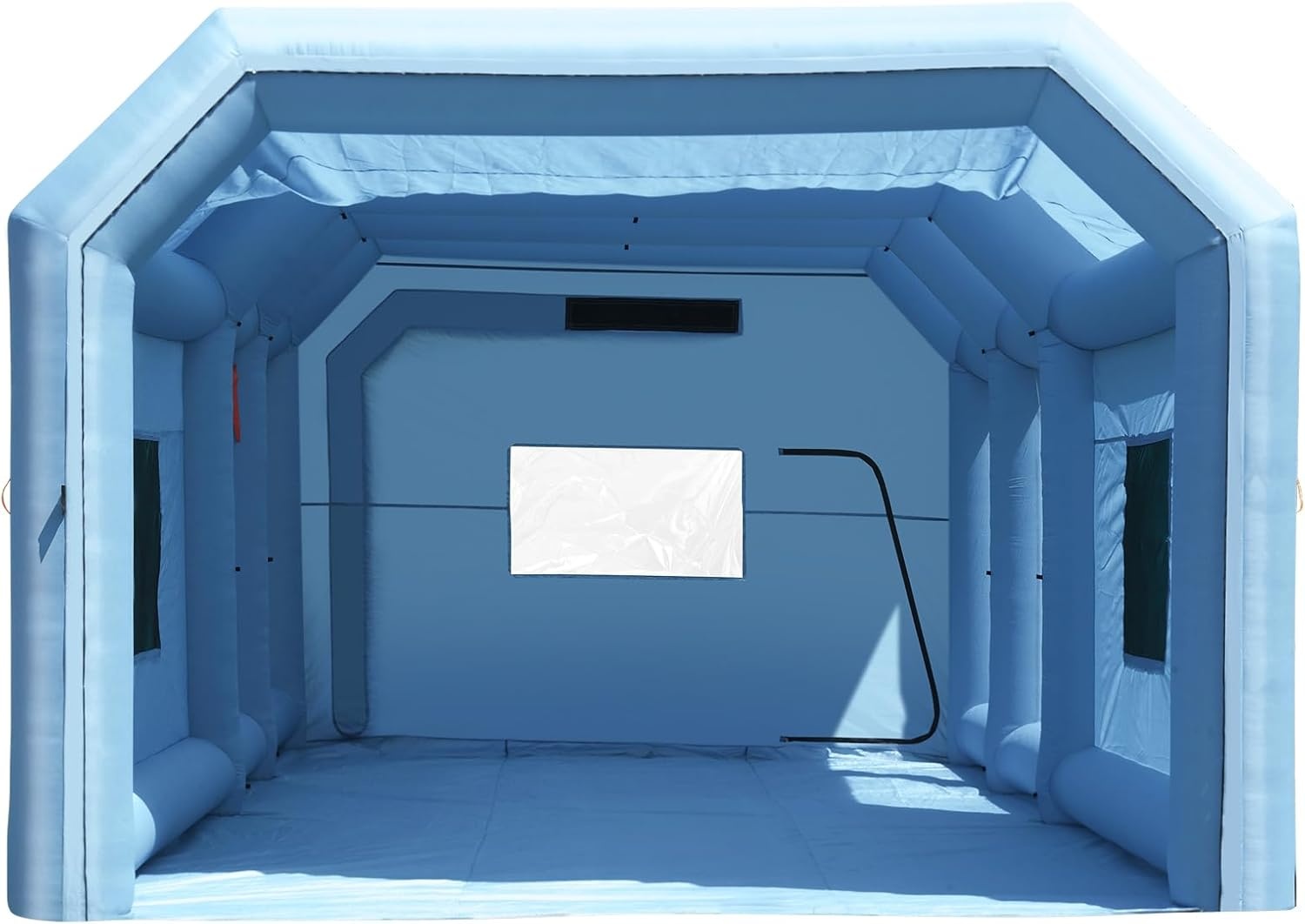 image:imageVEVOR Inflatable Paint Booth 98 x 82 x 82 ft Inflatable Spray Booth with 550W Powerful Blower and Air Filter System Portable Car Paint Booth for Motorcycle Bicycle Small Furniture Painting23x13x9Ft