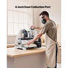 image:imageVEVOR 10 Benchtop Drum Sander 1HP 1725RPM Dual Motor Drum Sander for Woodworking  Variable Speed Conveyor Belt amp 4 Dust Collection Port for Cabinet Making amp Furniture Finishing10Inch