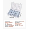 image:imageVEVOR 1110 Pcs Bolts and Nuts Assortment Kit Imperial Machine Screws and Flat Washers Stainless Steel 1024832256632440 for FurnitureEquipmentVehicle Assembly Silver566 PCS  Imperial 1420  51618  3816