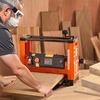 image:imageVEVOR 13Inch Spiral Thickness Planer Woodworking Power Benchtop Planer with 2000W 23500 RPM Powerful Motor Single Speed for Hard amp Soft Wood MaterialTwo Speed 3 Blade