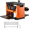 image:imageVEVOR 13Inch Spiral Thickness Planer Woodworking Power Benchtop Planer with 2000W 23500 RPM Powerful Motor Single Speed for Hard amp Soft Wood MaterialSingle Speed 3 Blade
