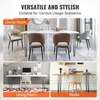 image:imageVEVOR 16 Hairpin Furniture Legs Metal Home DIY Projects for Nightstand Coffee Table Desk 500lbs Load Capacity with Rubber Floor Protectors Metal Heavy Duty Sturdy Modern Table Legs 4PCS BlackHairpin3 rods solid