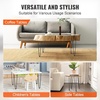 image:imageVEVOR 16 Hairpin Furniture Legs Metal Home DIY Projects for Nightstand Coffee Table Desk 500lbs Load Capacity with Rubber Floor Protectors Metal Heavy Duty Sturdy Modern Table Legs 4PCS BlackHairpin2 rods solid