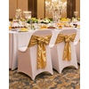 image:imageVEVOR 200 Pcs FlatFront Chair Covers Polyester Spandex Chair Cover Stretch Slipcovers Wedding Holiday Banquet Party Celebration Dining WhiteWhited
