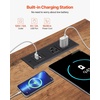 image:imageVEVOR 3 Pieces Farmhouse Coffee Table Sets 40 Inch Industrial Coffee Table with 2 End Tables Easy Assembly Coffee and Side Tables Sets with Charging Station for Office Living Room amp Apartment3 Pieces