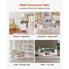 image:imageVEVOR 3 Pieces Farmhouse Coffee Table Sets 40 Inch Industrial Coffee Table with 2 End Tables Easy Assembly Coffee and Side Tables Sets with Charging Station for Office Living Room amp Apartment3 Pieces