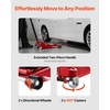 image:imageVEVOR 3 Ton Low Profile Floor Jack HeavyDuty Racing Floor Jack with Dual Pistons Quick Lift Pump Lifting Range 3351969Aluminum