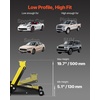 image:imageVEVOR 3 Ton Low Profile Floor Jack for All Terrain Vehicles HeavyDuty Steel Racing Jack with Quick Lift Pump 51220 Lifting Range 30 tonsyellow