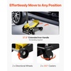 image:imageVEVOR 3 Ton Low Profile Floor Jack for All Terrain Vehicles HeavyDuty Steel Racing Jack with Quick Lift Pump 51220 Lifting Range 30 tonsyellow