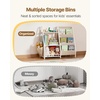 image:imageVEVOR 3Tier Kids Bookshelf Toy Storage Organizer for Toddler Book Shelf for Kids Rooms with Sling Book Rack and Storage Bag Kids Storage Book Shelves for Kids Room Playroom Kindergarten NurseryKids Bookshelf with Toy Storage