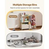 image:imageVEVOR 3Tier Kids Bookshelf Toy Storage Organizer for Toddler Book Shelf for Kids Rooms with Sling Book Rack and Storage Bag Kids Storage Book Shelves for Kids Room Playroom Kindergarten NurseryToy Organizer with Fabric Drawer