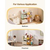 image:imageVEVOR 3Tier Kids Bookshelf Toy Storage Organizer for Toddler Book Shelf for Kids Rooms with Sling Book Rack and Storage Bag Kids Storage Book Shelves for Kids Room Playroom Kindergarten NurseryToy Organizer with Fabric Drawer