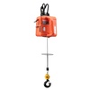image:imageVEVOR 3in1 Electric Hoist Winch 1100 lbs Capacity 1500W Portable Electric Power Winch 25 ft Lifting Height 164 ftmin with Manual Wired amp Wireless Remote Control for Factory Warehouss GarageOrange