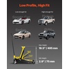 image:imageVEVOR 4 Ton Low Profile HeavyDuty Steel Racing Floor Jack with Dual Pistons Quick Lift Pump Lifting Range 394209825T