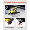 image:imageVEVOR 4 Ton Low Profile HeavyDuty Steel Racing Floor Jack with Dual Pistons Quick Lift Pump Lifting Range 394209825T