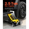 image:imageVEVOR 4 Ton Low Profile HeavyDuty Steel Racing Floor Jack with Dual Pistons Quick Lift Pump Lifting Range 394209825T
