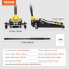 image:imageVEVOR 4 Ton Low Profile HeavyDuty Steel Racing Floor Jack with Dual Pistons Quick Lift Pump Lifting Range 39420982T