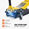 image:imageVEVOR 4 Ton Low Profile HeavyDuty Steel Racing Floor Jack with Dual Pistons Quick Lift Pump Lifting Range 39420982T