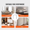 image:imageVEVOR Acrylic Side Table Set of 2 Clear End Table 18mm Thicker 18 H Modern Nightstand Used in Living Room amp Bedroom Bathroom Home Decor for Drink Coffee Snack OnePiece No Assembly RequiredSide Table Set 2