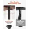 image:imageVEVOR Adjustable Table Legs 28433 in Steel Furniture Legs 1200 lbs Max Load Heavy Duty Quick Installation Ideal for Home Office Desk DIY Coffee Dinner Bar Tables Workbenches Set of 4 Black