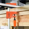 image:imageVEVOR Bar Clamps for Woodworking 2Pack 6 inch and 2Pack 12 inch Lockable FClamp with 600 lbs Load Limit 212 inch Depth Cast Iron and Carbon Steel Wood Clamps for Woodworking Metal WorkingHeavyDuty