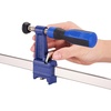 image:imageVEVOR Bar Clamps for Woodworking 2Pack 6 inch and 2Pack 12 inch Lockable FClamp with 600 lbs Load Limit 212 inch Depth Cast Iron and Carbon Steel Wood Clamps for Woodworking Metal WorkingMediumDuty
