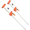 image:imageVEVOR Bar Clamps for Woodworking 2Pack 6 inch and 2Pack 12 inch Lockable FClamp with 600 lbs Load Limit 212 inch Depth Cast Iron and Carbon Steel Wood Clamps for Woodworking Metal WorkingHeavyDuty