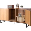 image:imageVEVOR Cat Litter Box Enclosure Furniture 276 in Hidden Litter Box Cabinet with Metal Legs amp Handle Modern Style Cat Washroom House End Table Fit Most of Litterbox for Bedroom Living RoomNatural wood colour