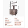 image:imageVEVOR Cat Litter Box Enclosure Furniture 276 in Hidden Litter Box Cabinet with Metal Legs amp Handle Modern Style Cat Washroom House End Table Fit Most of Litterbox for Bedroom Living RoomGrey