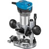 image:imageVEVOR Compact Router 125HP With Fixed Base Plunge Base and Tilt Base Variable Speed Wood Router Kit Max Torque 30000RPM For Woodworking amp Furniture Manufacturingw Fixed Base  Plunge Base and Tilt Base