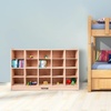 image:imageVEVOR Cubby Mobile Tray Storage Cabinet 20Compartment Cubby Storage Shelf Cubby Storage Cabinet 4 x 5 Classroom Cubbies Classroom Furniture for Home Daycare and Preschool Natural20Section