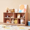 image:imageVEVOR Cubby Mobile Tray Storage Cabinet 5Compartment Cubby Storage Shelf Cubby Storage Cabinet 2Shelf Classroom Cubbies Classroom Furniture for Home Daycare and Preschool Natural5 Cubby