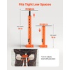 image:imageVEVOR House Floor Jacks 2 Pack 5393 Inch Height Range 18000 lbs Max Load Capacity Adjustable Support Beam Basement Jack Post Pole for Leveling Lift Steel Telescoping Post for Temporary Support1936