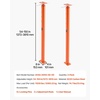 image:imageVEVOR House Floor Jacks 2 Pack 5393 Inch Height Range 18000 lbs Max Load Capacity Adjustable Support Beam Basement Jack Post Pole for Leveling Lift Steel Telescoping Post for Temporary Support54150 in