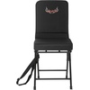 image:imageVEVOR Hunting Chair 360 Silent Swivel Foldable Portable Blind Chair HeavyDuty Steel Frame Ground Stool Seat with AntiSink Swivel Feet Height Adjustable 350 Lbs Capacity for Fishing CampingThickened Seat Cushion