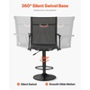 image:imageVEVOR Hunting Chair 360 Silent Swivel Foldable Portable Blind Chair HeavyDuty Steel Frame Ground Stool Seat with AntiSink Swivel Feet Height Adjustable 350 Lbs Capacity for Fishing CampingHydraulic Lift System