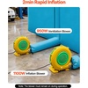 image:imageVEVOR Inflatable Paint Booth 3937 x 1640 x 1312 ft Inflatable Spray Booth with 950W1100W Blowers Air Filter System Triangular Roof for Painting Car Truck Furniture Automotive Sheet Metal33x20x13Ft