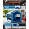 image:imageVEVOR Inflatable Paint Booth 3937 x 1640 x 1312 ft Inflatable Spray Booth with 950W1100W Blowers Air Filter System Triangular Roof for Painting Car Truck Furniture Automotive Sheet Metal10x85x85Ft