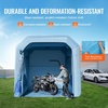 image:imageVEVOR Inflatable Paint Booth 3937 x 1640 x 1312 ft Inflatable Spray Booth with 950W1100W Blowers Air Filter System Triangular Roof for Painting Car Truck Furniture Automotive Sheet Metal13x10x9Ft
