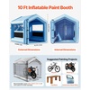 image:imageVEVOR Inflatable Paint Booth 3937 x 1640 x 1312 ft Inflatable Spray Booth with 950W1100W Blowers Air Filter System Triangular Roof for Painting Car Truck Furniture Automotive Sheet Metal10x85x85Ft