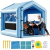 image:imageVEVOR Inflatable Paint Booth 3937 x 1640 x 1312 ft Inflatable Spray Booth with 950W1100W Blowers Air Filter System Triangular Roof for Painting Car Truck Furniture Automotive Sheet Metal10x85x85Ft