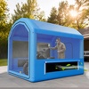 image:imageVEVOR Inflatable Paint Booth 3937 x 1640 x 1312 ft Inflatable Spray Booth with 950W1100W Blowers Air Filter System Triangular Roof for Painting Car Truck Furniture Automotive Sheet Metal10x85x85Ft