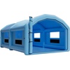 image:imageVEVOR Inflatable Paint Booth 3937 x 1640 x 1312 ft Inflatable Spray Booth with 950W1100W Blowers Air Filter System Triangular Roof for Painting Car Truck Furniture Automotive Sheet Metal33x20x13Ft