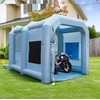image:imageVEVOR Inflatable Paint Booth 98 x 82 x 82 ft Inflatable Spray Booth with 550W Powerful Blower and Air Filter System Portable Car Paint Booth for Motorcycle Bicycle Small Furniture Painting13x10x9Ft