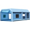 image:imageVEVOR Inflatable Paint Booth 98 x 82 x 82 ft Inflatable Spray Booth with 550W Powerful Blower and Air Filter System Portable Car Paint Booth for Motorcycle Bicycle Small Furniture Painting26x15x10Ft
