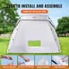 image:imageVEVOR Inflatable Paint Booth 98 x 82 x 82 ft Inflatable Spray Booth with 550W Powerful Blower and Air Filter System Portable Car Paint Booth for Motorcycle Bicycle Small Furniture Painting75x52x52Ft