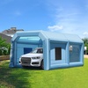 image:imageVEVOR Inflatable Paint Booth 98 x 82 x 82 ft Inflatable Spray Booth with 550W Powerful Blower and Air Filter System Portable Car Paint Booth for Motorcycle Bicycle Small Furniture Painting21x135x10Ft